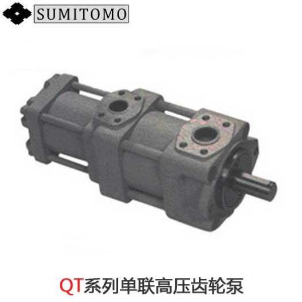 Japan imported the original SUMITOMO QT2222 Series Double Gear pump QT2222-8-6.3F #1 image