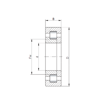 NUP215 E CX Cylindrical Roller Bearings #1 image